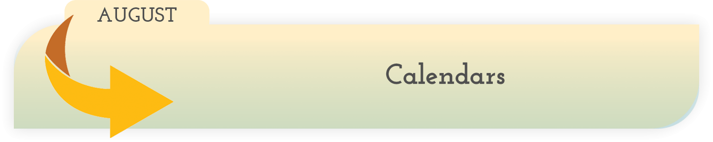 August - Calendars